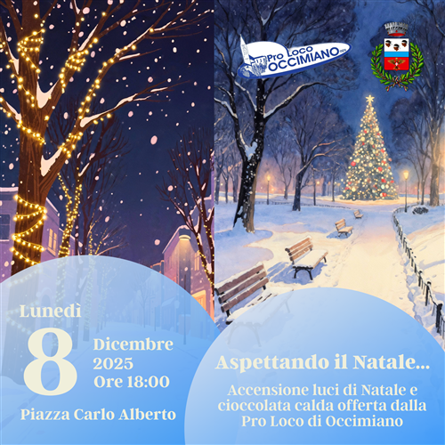Aspettando il Natale... Accensione luci di Natale