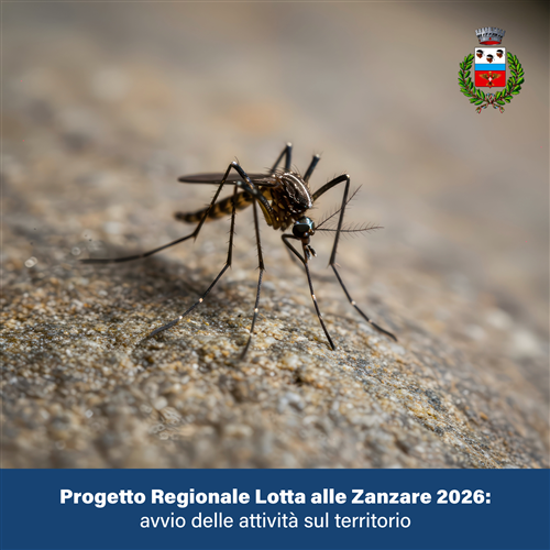 Progetto Regionale Lotta alle Zanzare 2026
