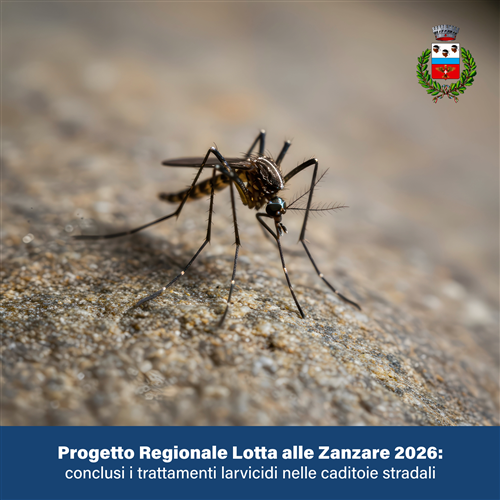 Progetto Regionale di Lotta alle Zanzare 2026